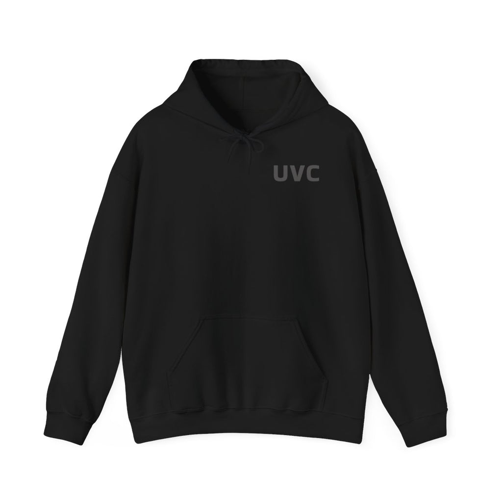 Urban Vault Collective Logo Hoodie — Minimal Pullover